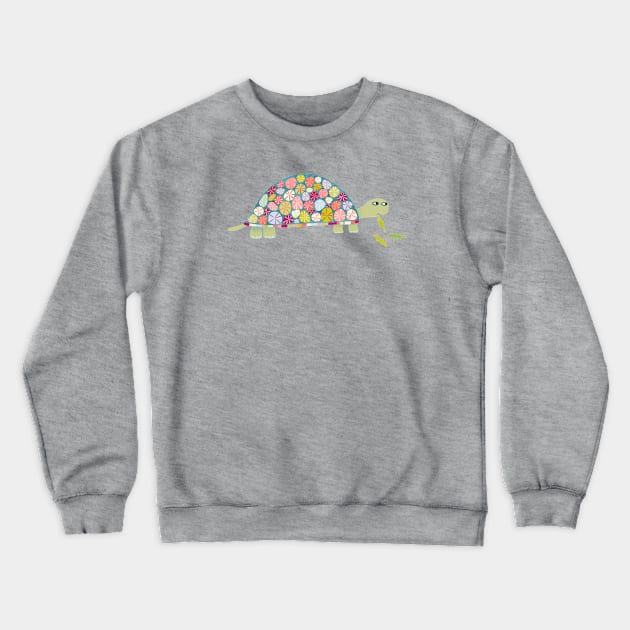 Tortoise Crewneck Sweatshirt by NicSquirrell